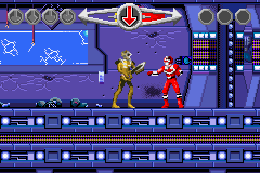Power Rangers: Time Force screenshot 4 for GameBoy Advance